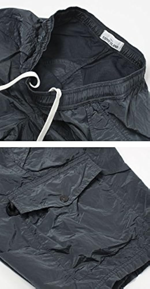 Amazon | STONE ISLAND ナイロンメタル スイム カーゴ ショーツ